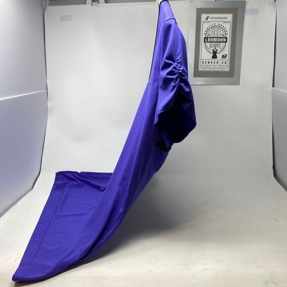 Adidas Climalite Purple/Black V-Neck Top - Picture 4 of 15